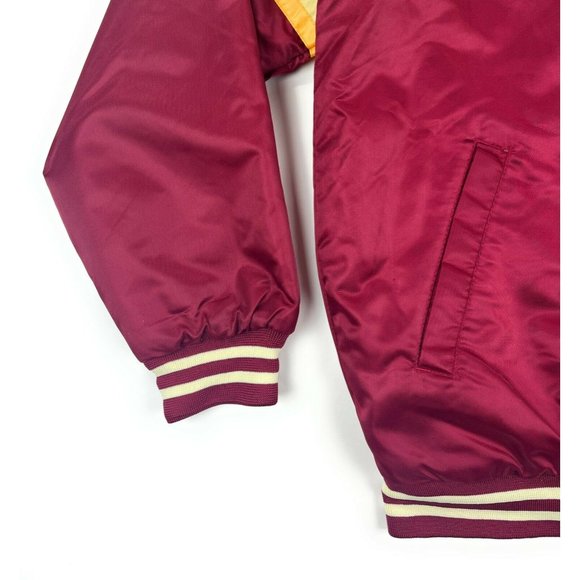 Cleveland Cavaliers Starter Mens 6XL Legacy Vintage Satin Bomber Varsity Jacket - Picture 5 of 12